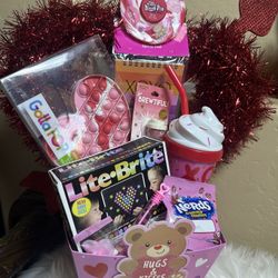 Teen Valentine’s Gift Basket 