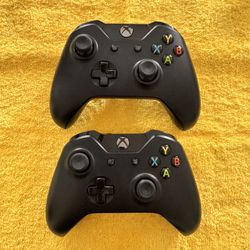 (2) Xbox One Wireless Controllers