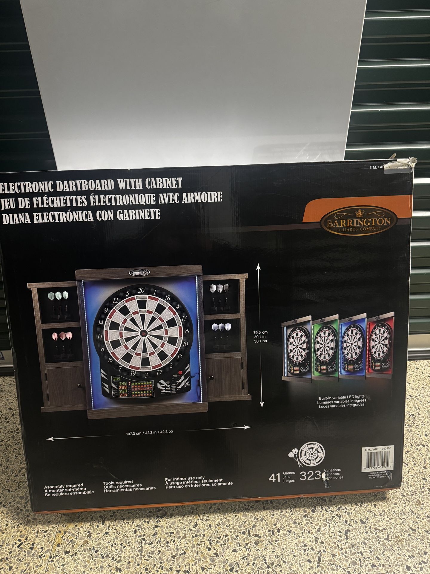 Electronic Dart board game