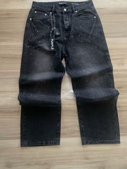 Purple jeans size 34