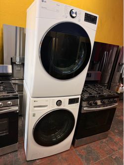 LG washer and dryer