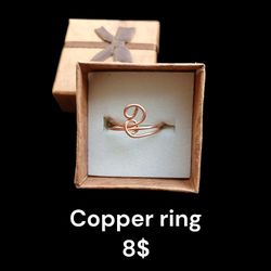 Copper Rings Adjustable 