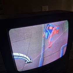 Retro Crt daewoo t.v with vhs