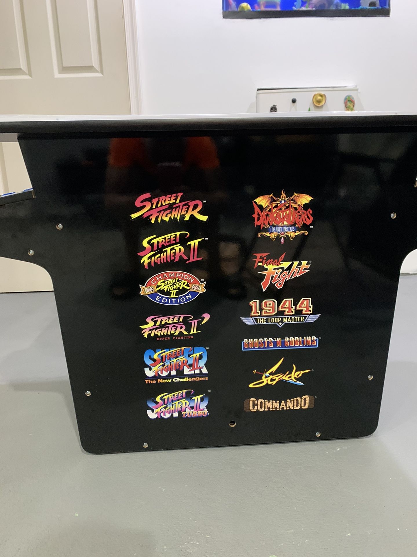 ARCADE 1up Street Fighter II Head -to-Head Arcade Table