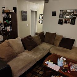 Sofa With Chaise. $100 OBO