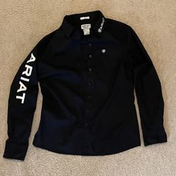 Black Ariat button up shirt