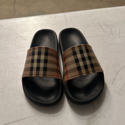 Women Burberry Furley Slides 