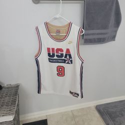 Vintage Michael Jordan #9 USA Dream Team Jersey – Nike XL