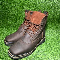 CODY JAMES MEN'S MUSTANG LACE-UP WORK BOOTS 