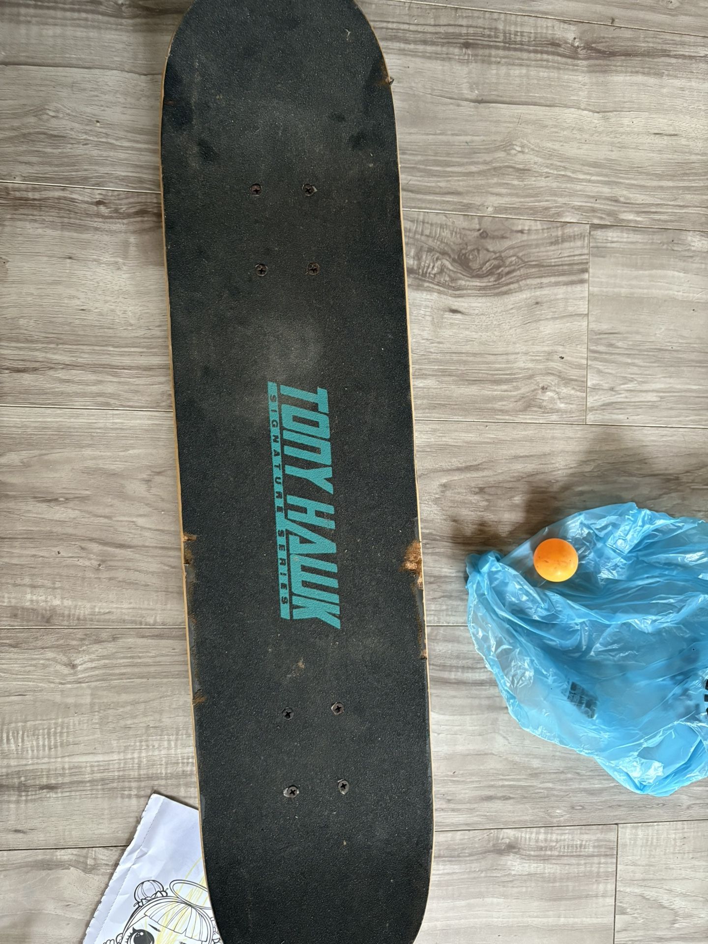Tony Hawk Signature Series Eagle An Skeleton Skateboard
