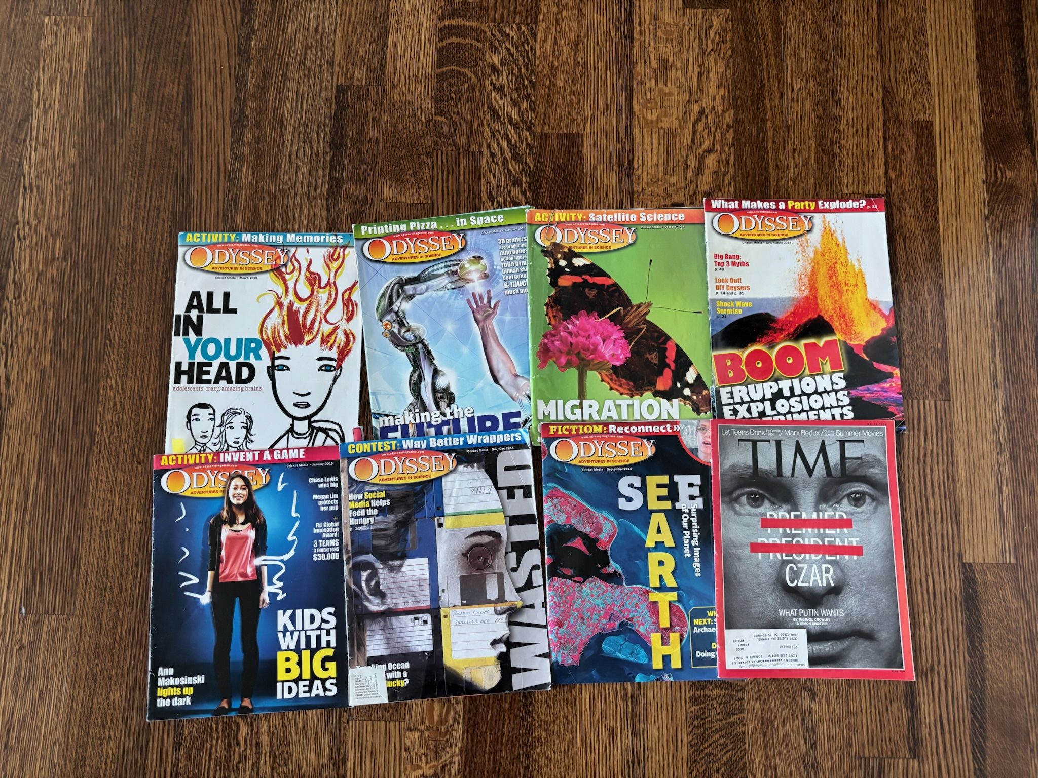 Odyssey Magazines & Time