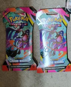 Chaos rising single packs (2 packs)
