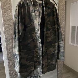 Men’s H&M Camouflage Casual Jacket 