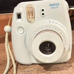 Instax Mini 8 Camera Used One Time Instant Print Camera 