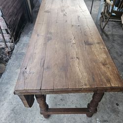French Antique Wooden Table