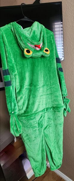 Green Frog Kigurumi Adult Onesie Costume