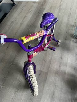 Barbie Kids Bike with Training Wheels