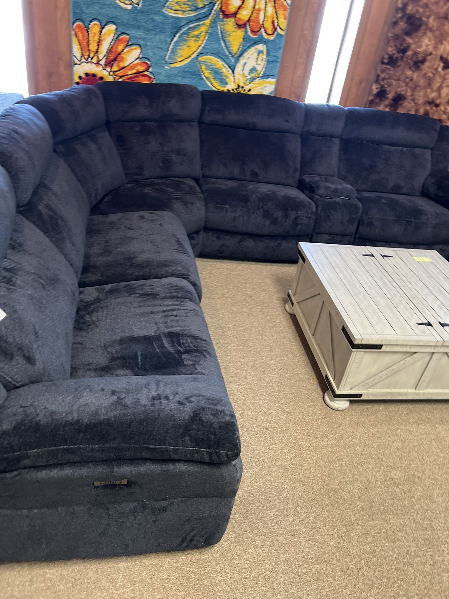 Power Electric Reclining Sectional