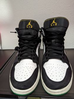 Nike Air Jordan 1 Mid SE Oakland Shoes Men's 14(No Box)