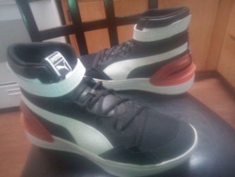 Men's puma's S12 sky modern black and white shoes
