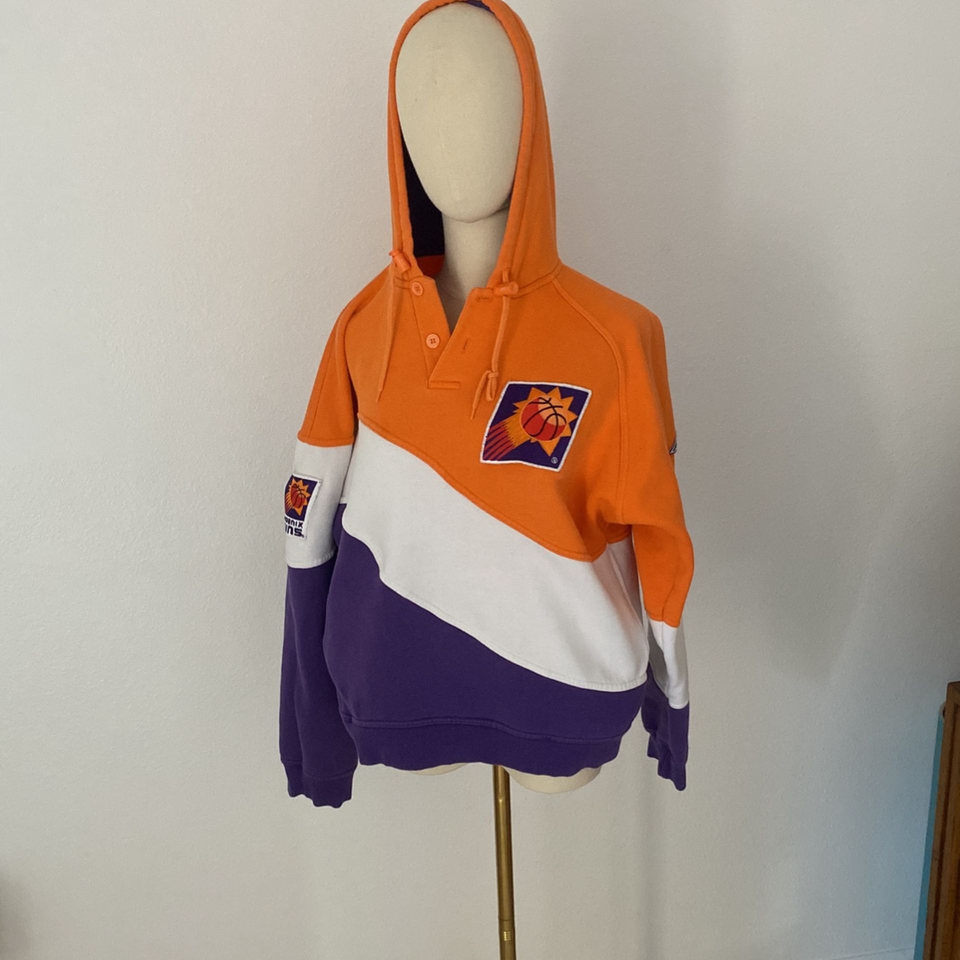 Vintage 90s NBA by Apex Phoenix Suns Hoodie sz S/M