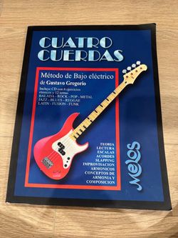Cuatro Cuerdas Electric Bass Method Book