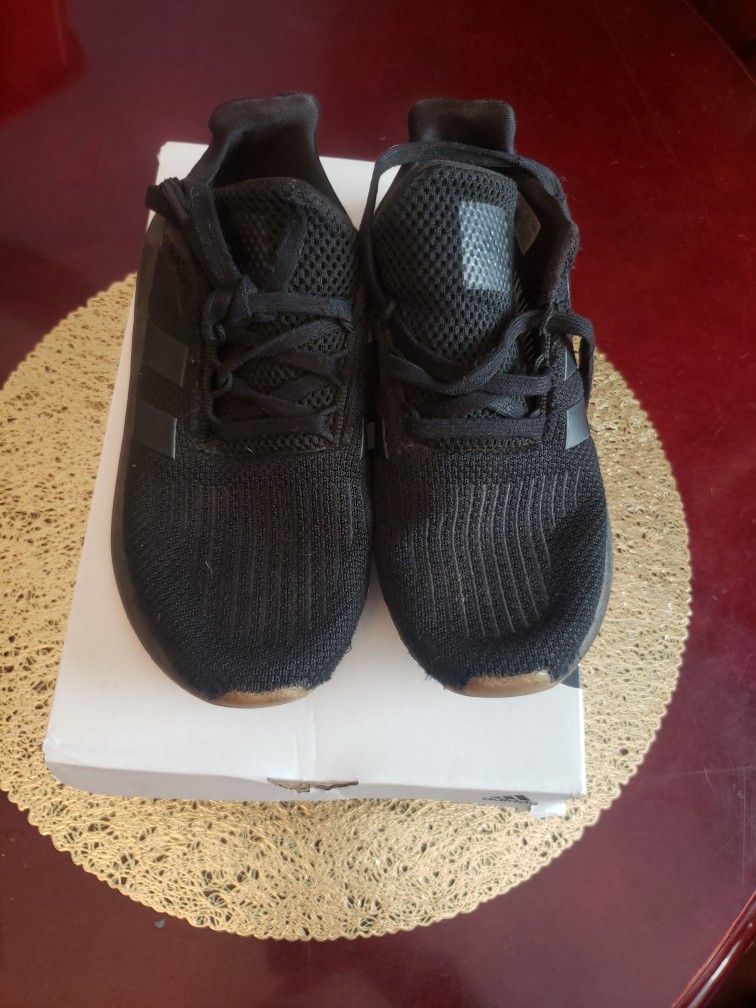 Boys Black Adidas Shoes