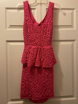 Hot Pink Dress (M)