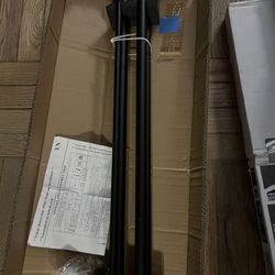 Yun Nephele Matte Black Double Curtain Rods