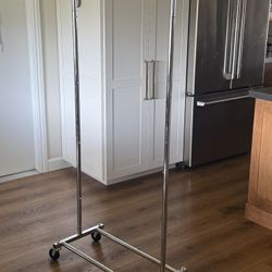 (2) Clothing Rolling Racks