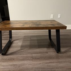Rustic Wooden Coffee Table (Brand New)