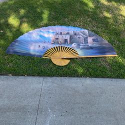 Native American Wall Fan Art Decor