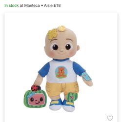 CoComelon Boo Boo JJ 12" Interactive Light-up Plush