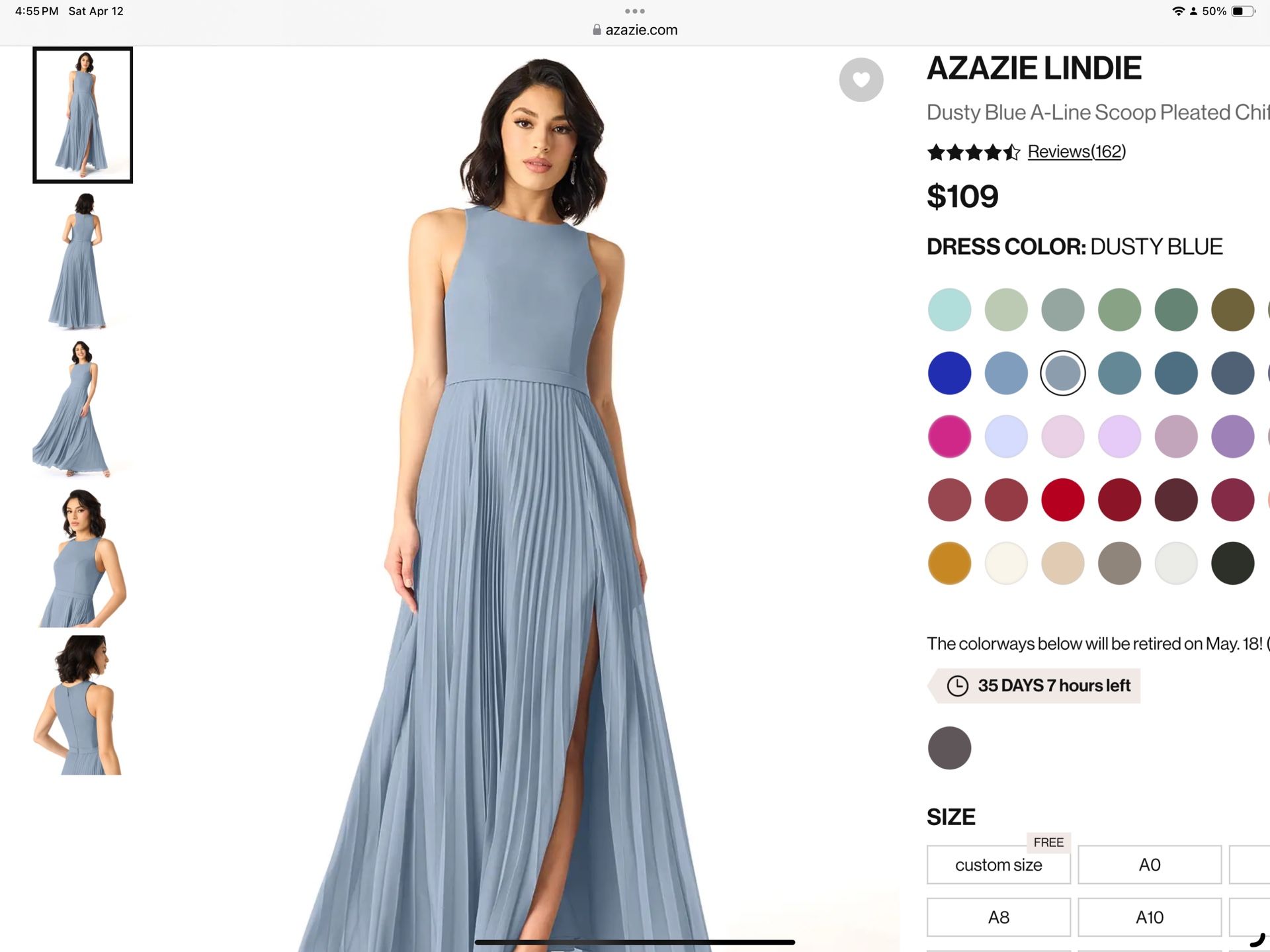Azazie Women’s Dress