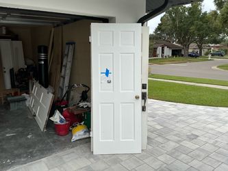 30” solid core door interior door with hardware