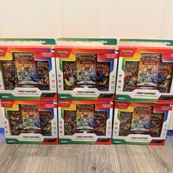 First Partner Illustration Collection (Series 1) Pokemon TCG BRAND NEW SEALED