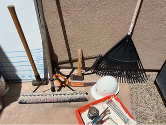 Yard tools.