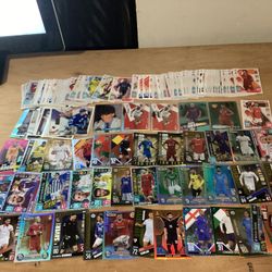 Soccer NHL Hockey and Tennis card lot of 161 Cards 