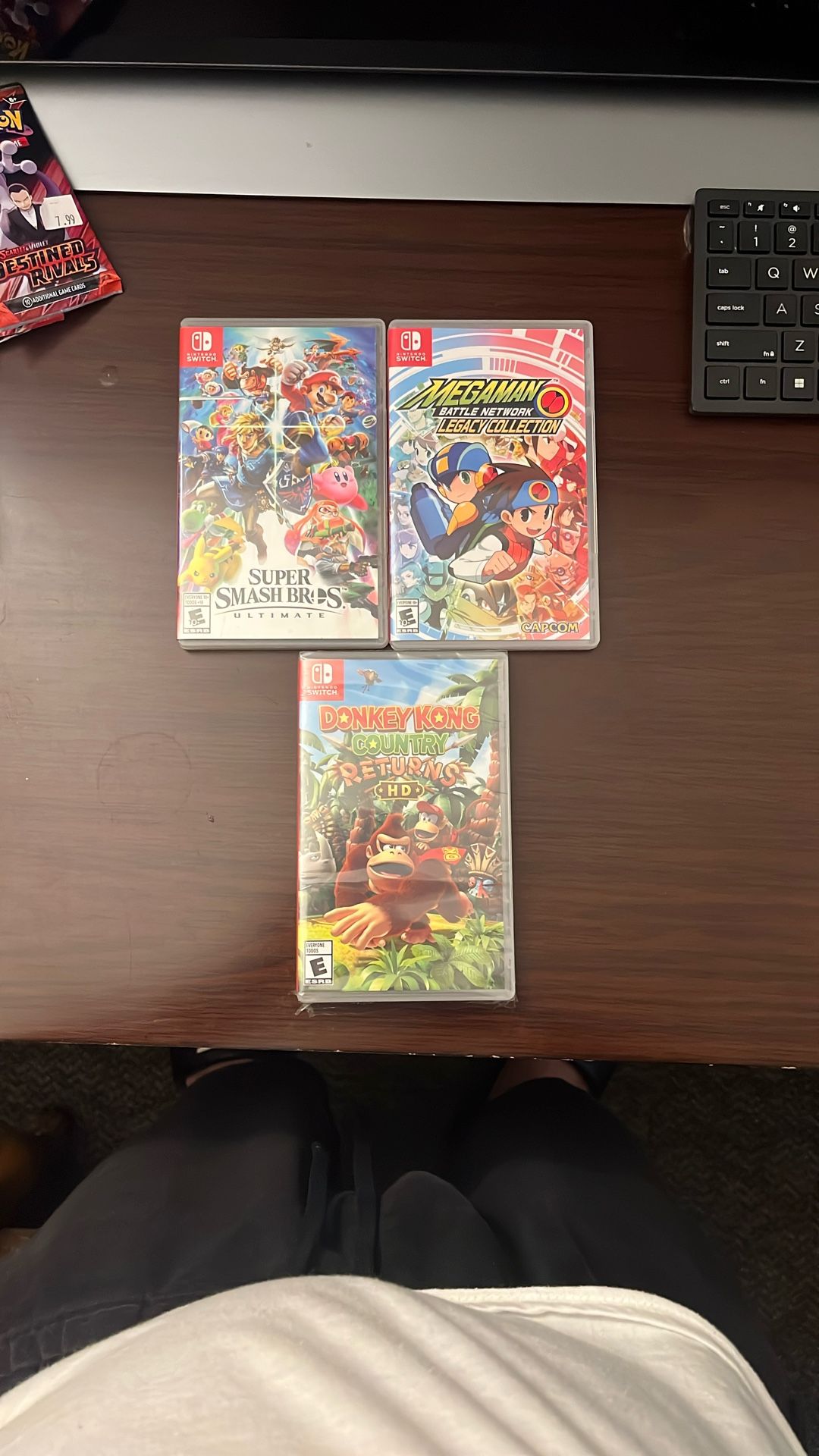 Nintendo Switch Super Smash Bros Donkey Kong Megaman Battle Network