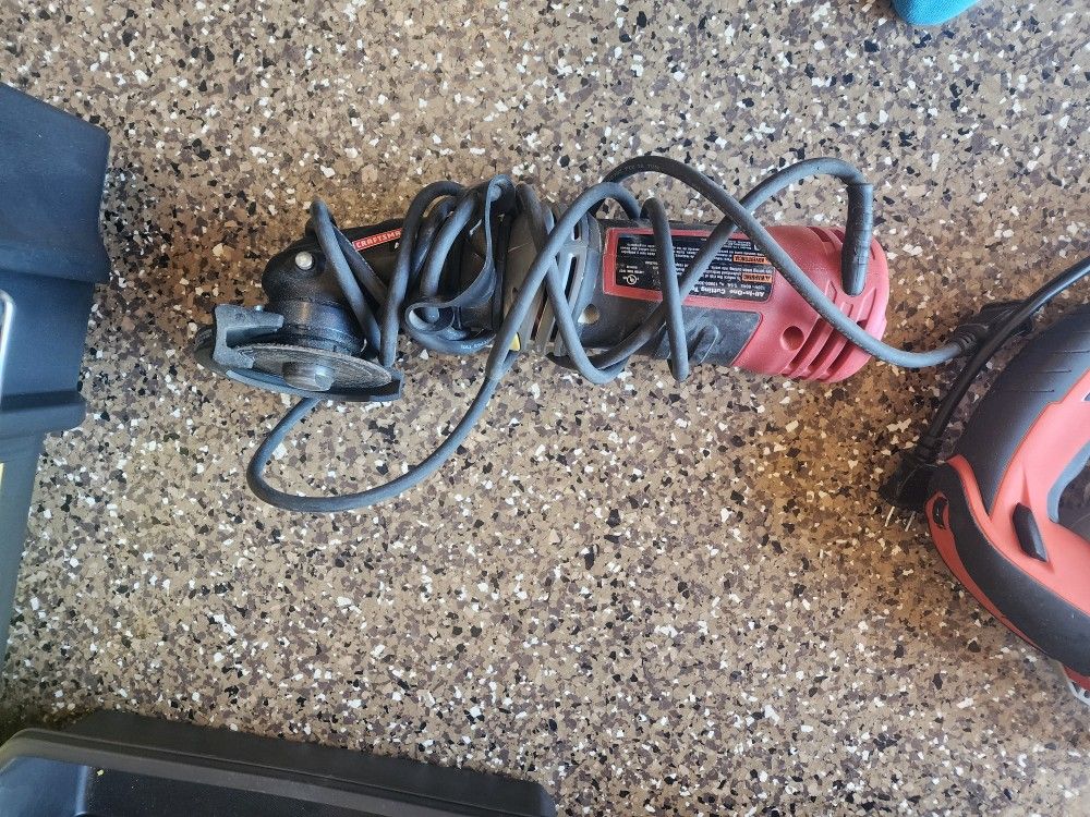 Power Tools And Tool Box