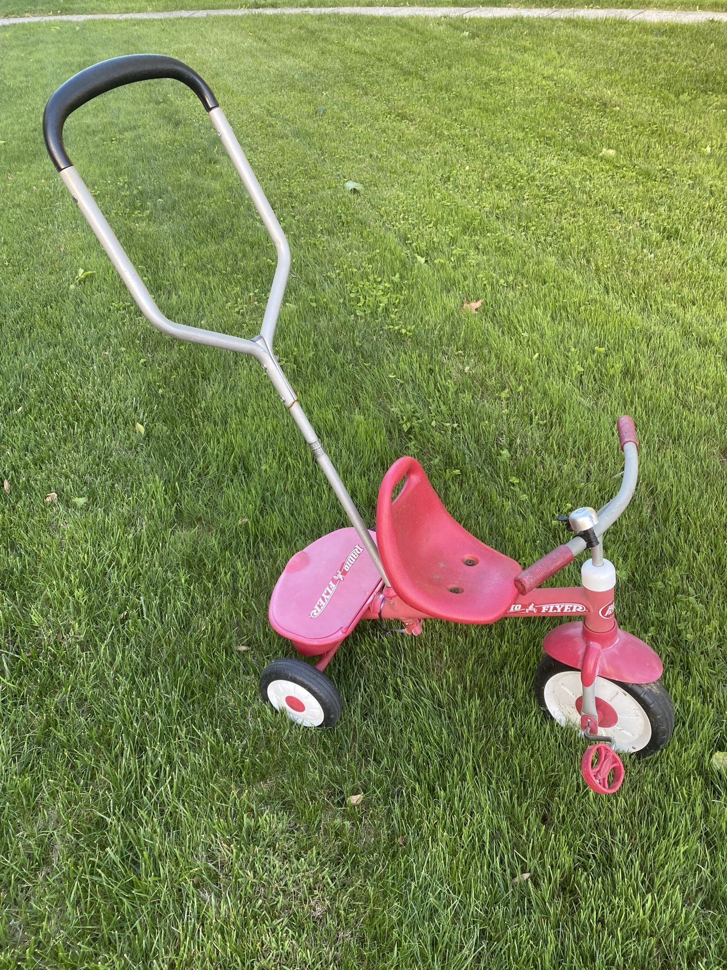Radio Flyer Push Tricycle Trike Bike Bicycle