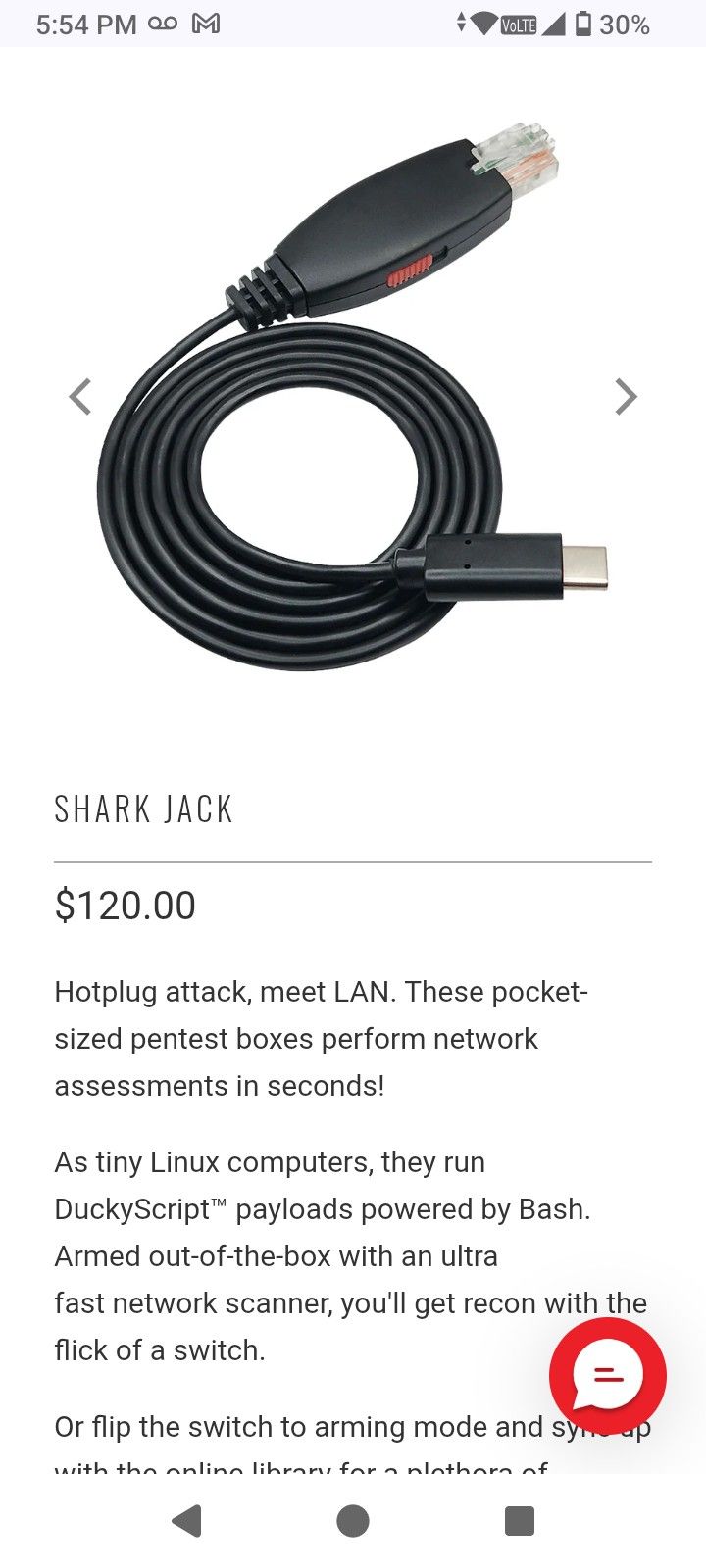 Hak5 Shark Jack