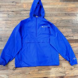 Champion Blue Windbreaker 
