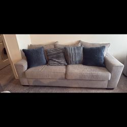 Ashley Furniture Grey Couch and Love Seat