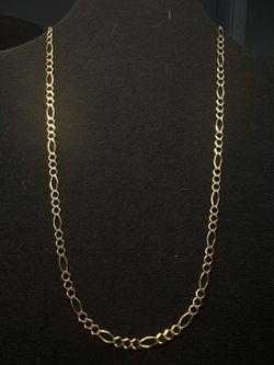 Solid gold chain 10kgold 12.8 grams