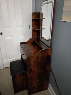 Vanity with Chair