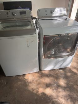 GE WASHER AND DRYER