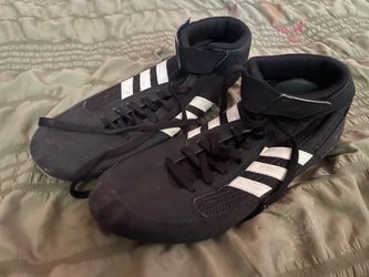 Wrestling Black Adidas Shoes Size 8 1/2