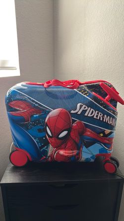 Spider-Man Kids Ride-On Suitcase