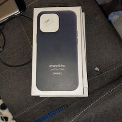 Iphone 13 Pro Leather Case